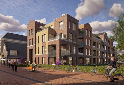 Appartementen hoek Kruisstraat - Slotplantsoen