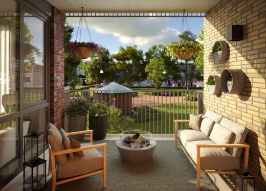 Balkon bnr. 10 (type B)